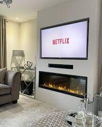 57 Linear Fireplace With Tv Ideas In