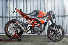 ktm rc 250 fairing removed modified