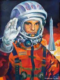 Космическая эстафета конечно, ожидала, что это будет интересно. Rzhevskij Valerij Nikolaevich Rossiya 1951 Yurij Gagarin Milye Risunki Risunki Kartiny