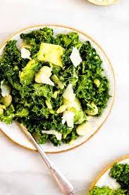 maged kale avocado salad eat with