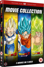 Prepare for the dragon ball z experience of a lifetime! Dragon Ball Trilogy Battle Of Gods Resurrection F Broly Dvd Free Shipping Over 20 Hmv Store