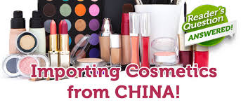 importing cosmetics from china is not