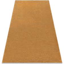 carpet softy plain one colour gold