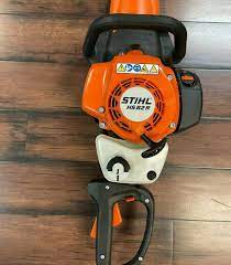 Gas hedge trimmers are heavier than corded and cordless trimmers. Stihl Hs82r Gas Hedge Trimmer With 24 Blade Hs 82 R For Sale Online Ebay