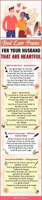 25 romantic love poems for husband to