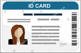 012 Download Id Card Format Photoshop Template Ideas Flat
