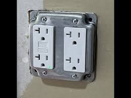 double gang 20 gfci outlets