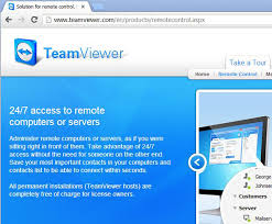 Teamviewer is a remote control app that operates a computer. 2