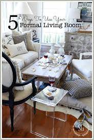 5 ways to use your formal living room