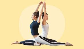 easy yoga poses for two people unimeal