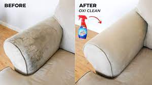 sofa couch with oxi clean