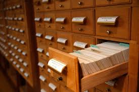 Most of these vintage filing cabinets come with label slots affixed to the drawers, making it easy to implement your own categorization system. The Card Catalog Is Officially Dead Smart News Smithsonian Magazine