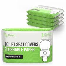 Toilet Seat Covers Paper Flushable