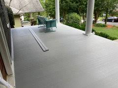 screened porch flooring