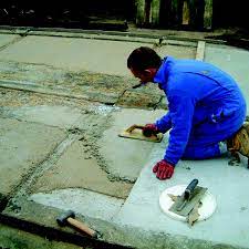 concrete floor repair for deep holes