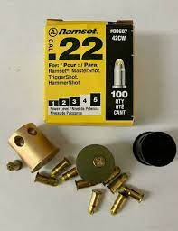 22 ramset nail gun blank adapter for 12