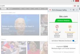 Save your password in the browser for auto login (or not if you choose not to). Avira Browserschutz