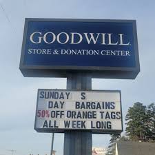 goodwill and donation center