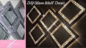 Glam Wall Decor Glam Decor Diy Diy