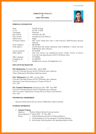 Learn how to structure a cv to give recruiters what proper formatting makes your cv scannable by ats bots and easy to read for human recruiters. Simple Resume Template Malaysia Free Download With Simple Resume Format Free Dow In 2021 Free Resume Template Download Free Resume Template Word Simple Resume Template