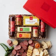 hot y gift box hickory farms