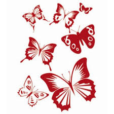Wall Painting Butterfly Stencil Pattern Amazon Co Uk Diy Tools