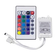 24 Button Wireless Rgb Led Light Controller Ir Remote 12v Dimmer For Led Strip 6902697906112 Ebay