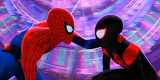A bagel a day keeps the collapse of the multiverse away pic.twitter.com/pv53suqbit. Spider Man Into The Spider Verse 2 Images Tease Oscar Isaac S Spider Man 2099