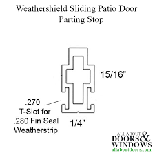 Weathershield Sliding Patio Door Stop