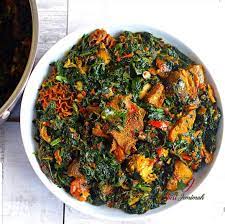 You can add them little by little. Efo Riro Recipe Sisi Jemimah