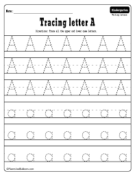Alphabet Tracing Worksheets A Z Free Printable Bundle