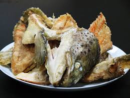 Jin hua fish head bee hoon: Salmon Fish Head Bee Hoon Rice Vermicelli In Fish Head Soup Ponpeko