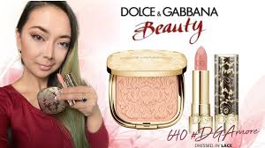 dolce gabbana beauty unboxing try on