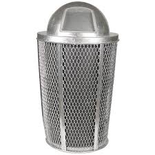 Waste Container Round Dome Top