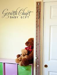 Diy Baby Gift Portable Growth Chart Kit Whipperberry