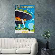 Disney Epcot Center Attraction Poster