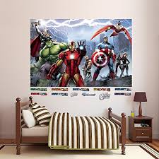 Wall Decals Marvel Avengers Bedroom