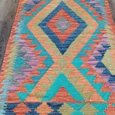 2 7x9 6 afghan wool kilim