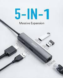 Join the 50 million+ powered by our leading technology. Powerexpand 5 In 1 Usb C Ethernet Hub Anker