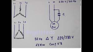 220 v monofásico con condensador