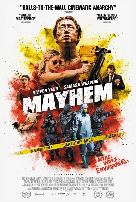 Mayhem (2017) Hollywood Dual Audio [Hindi + English] Full Movie BluRay ESub