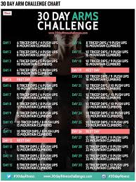 30 Days Arms And Or Ab Challenge August Myfitnesspal Com
