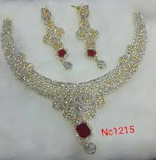 american diamond jewellery in delhi