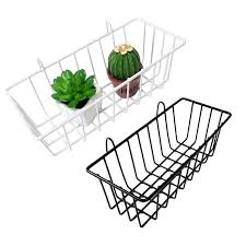 grid hanging basket storage shelf