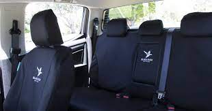 Holden Colorado Seat Covers Black
