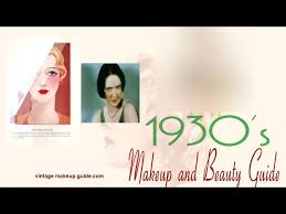 vine makeup beauty guides 1930 s