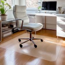 clear rectangle pvc floor mat protector