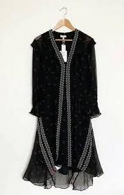 Joie Womens Size M Merina Dress Sleeveless Silk Floral Navy