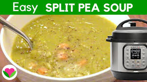 instant pot split pea soup easy vegan