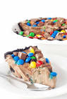 candy bar mousse pie